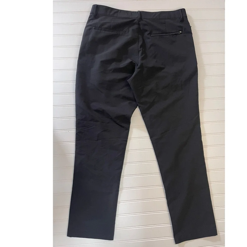 Banana Republic Mens Pants Black Performance Chino 32x29